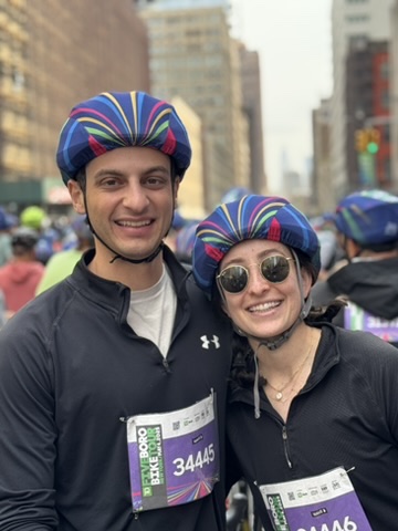 Abby and Will smiling together